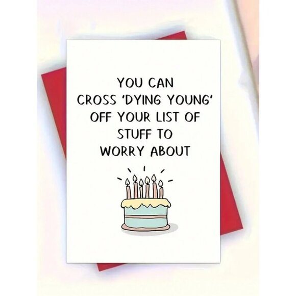 1PC Birthday Card Ladies Party Gift Card Encouragement And Affirmation - Picture 1 of 4